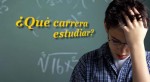 No sé qué estudiar